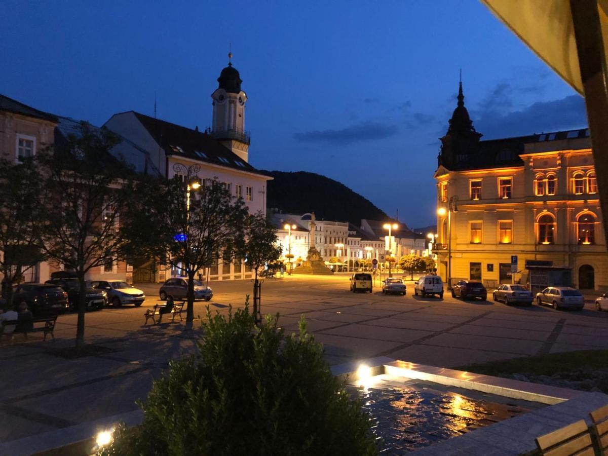 Bl City View Apartment, 24Hr Self Check-In, Free Private Parking, Panoramic View From Balcony, 5-Minute Walk To City Centre Banska Bystrica Exterior photo